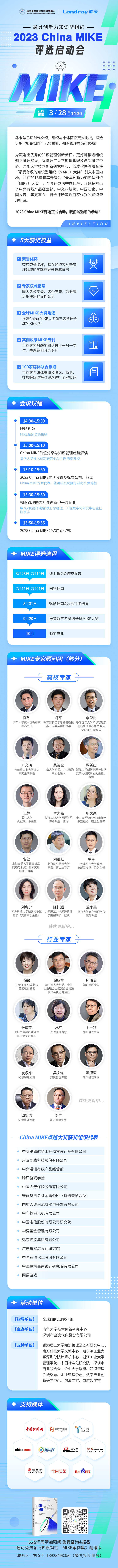 免费报名！3月28日，2023 China MIKE评选启动会开幕